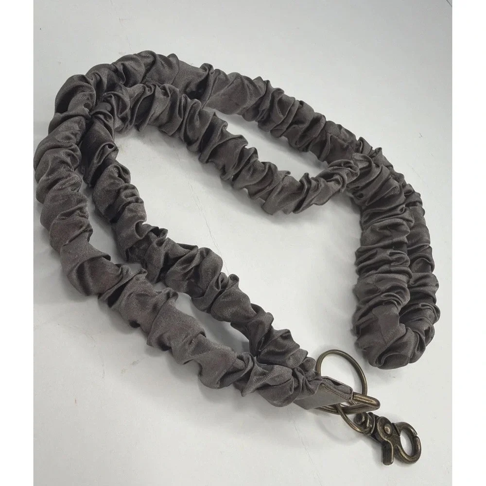 Scrunchie Lanyard for ID Badges, Stretchy Neck Keychain Holder, NEW
